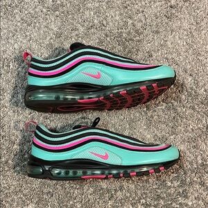 Nike Air Max 97 in Teal and Pink